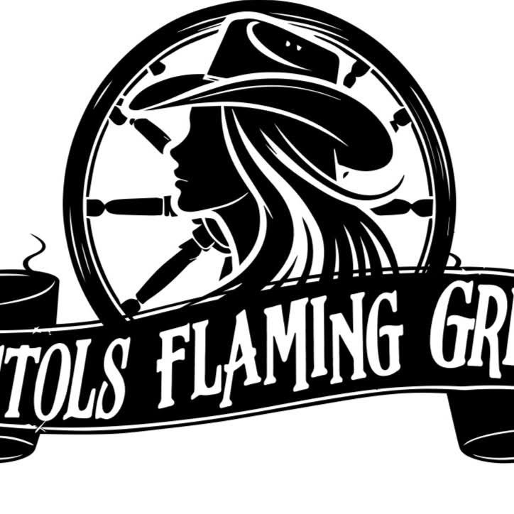 Pistol’s Flaming Grill logo