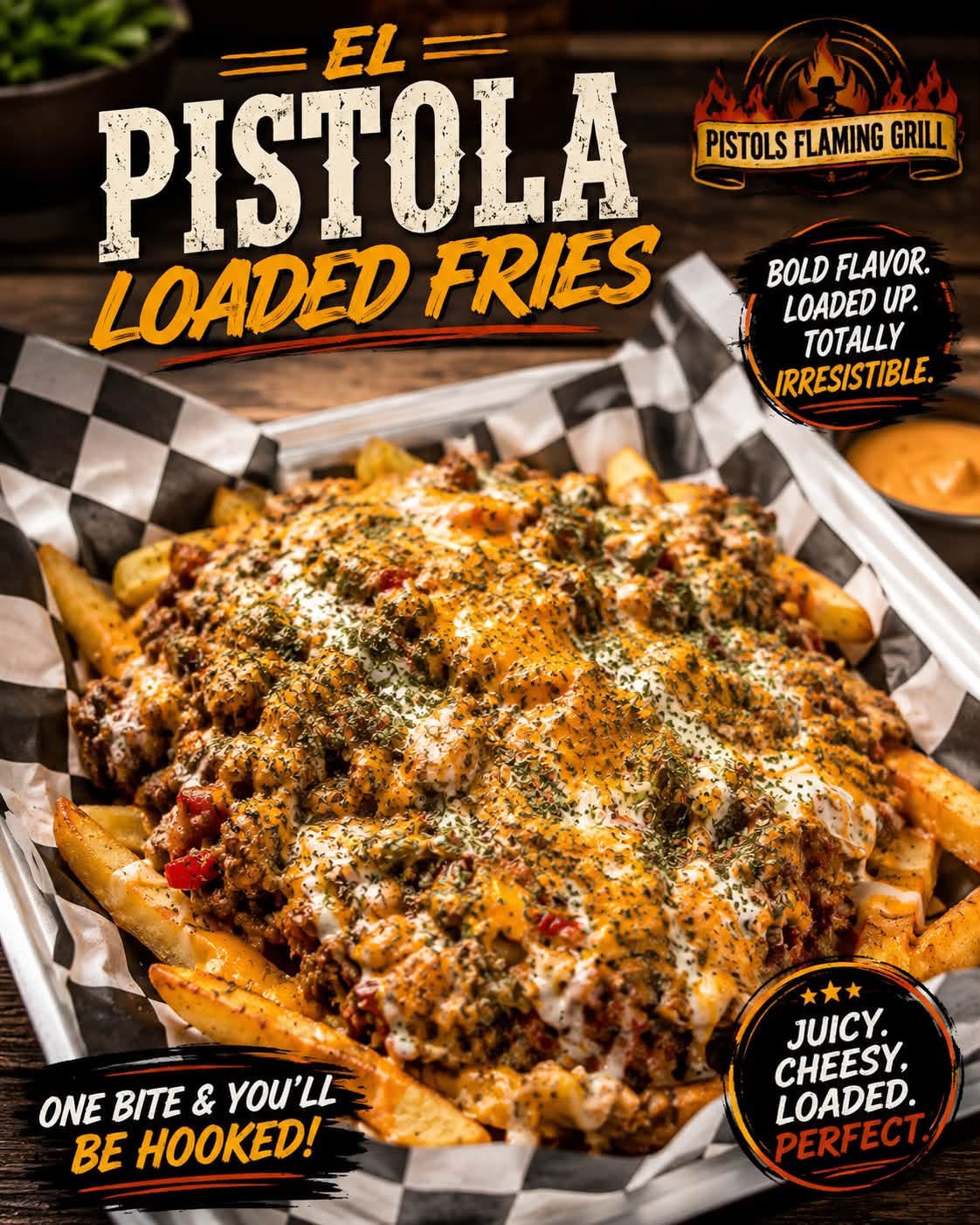 Pistol’s Flaming Grill